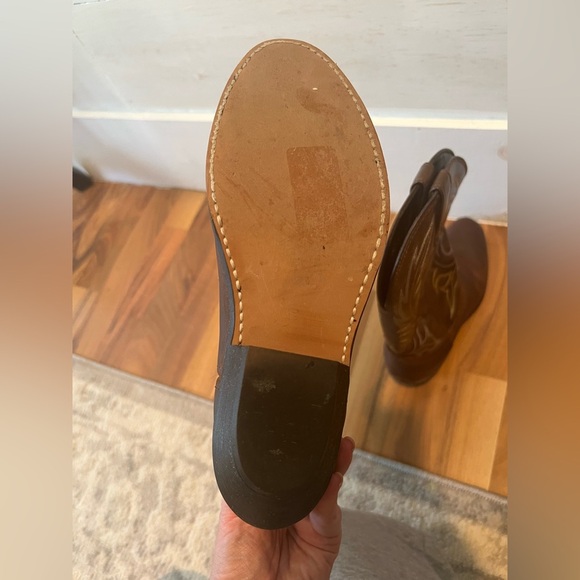 Women’s Laredo Lea Vamp Fox Brown Cowboy Boots, size 7, GUC, cowgirl, western - Picture 8 of 10